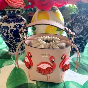 Kate Spade Flamingo By The Pool Pipa Bag